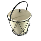 Vintage Mid Century Modern 1960’s Drum Ice Bucket