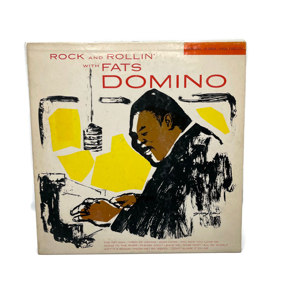 Vintage Rock and Rollin’ With Fats Domino 1956 Record