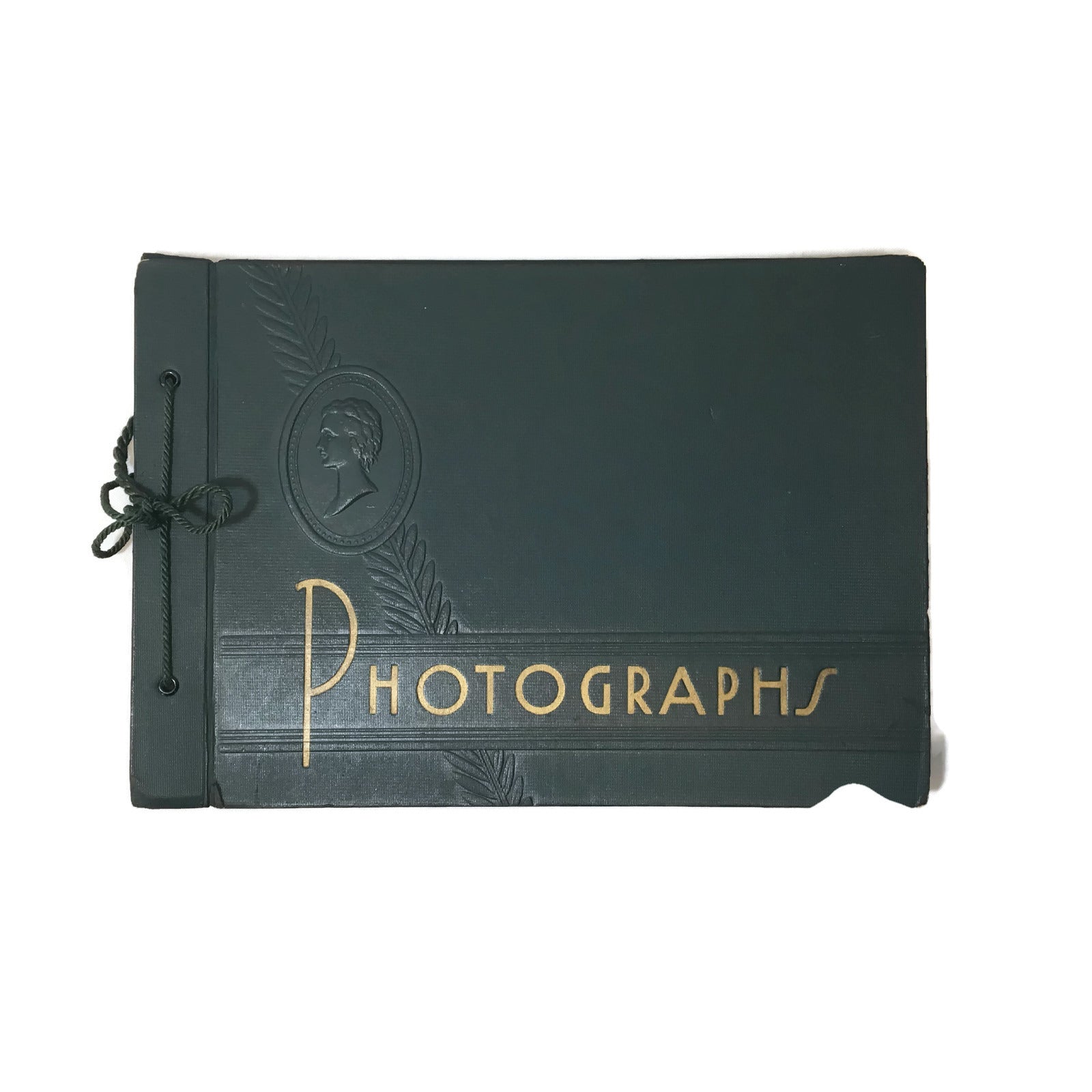 Vintage Photo Album w/ 80+ Photographs