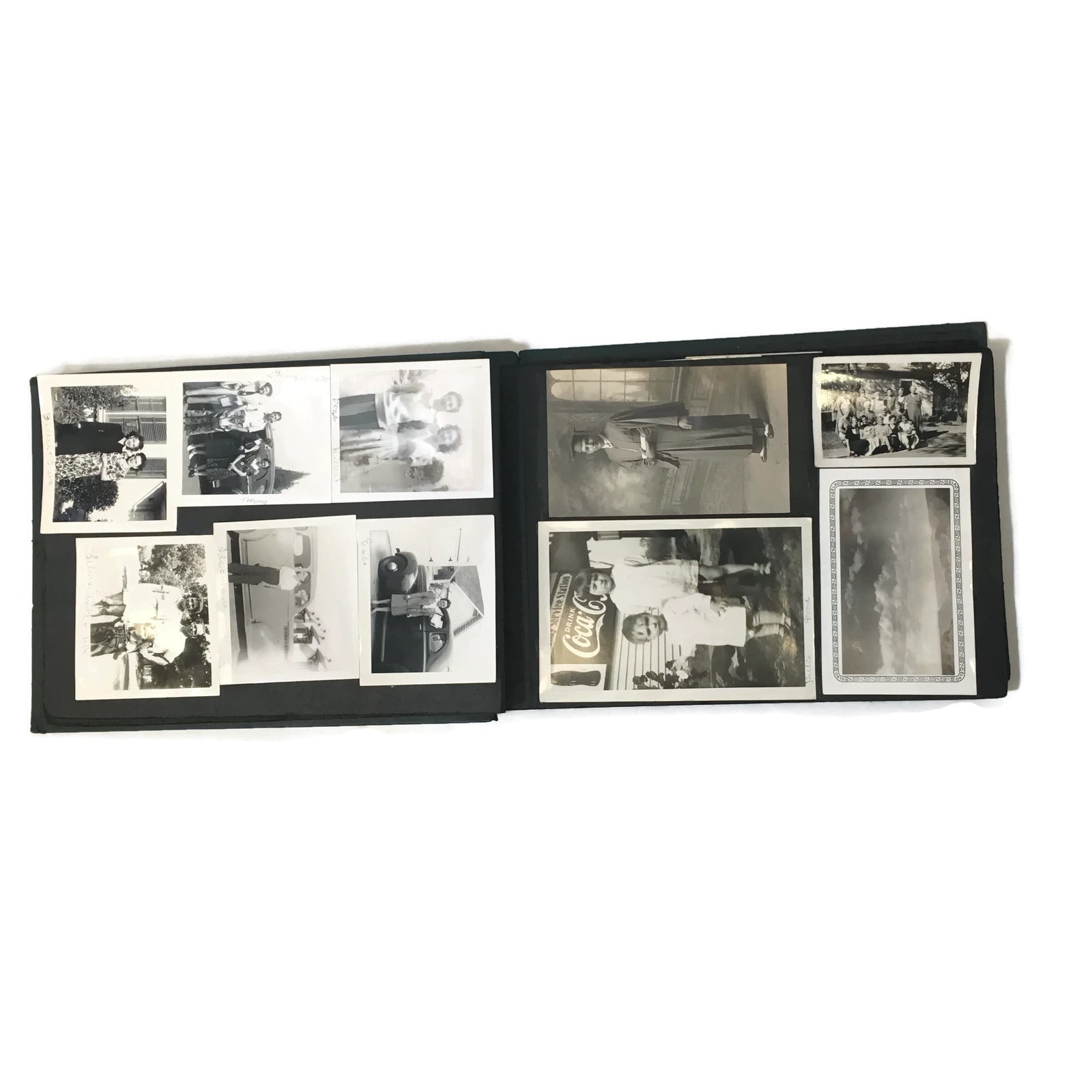Vintage Photo Album w/ 80+ Photographs