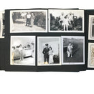 Vintage Photo Album w/ 80+ Photographs