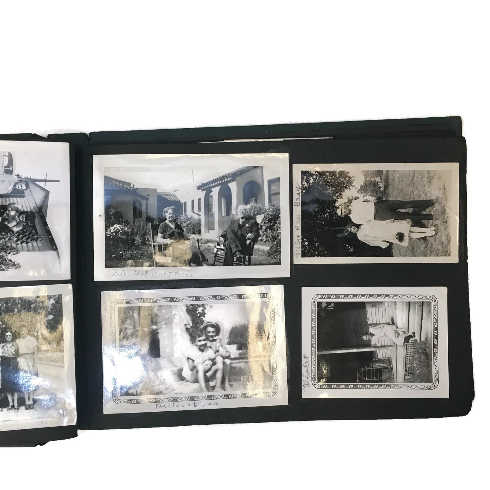 Vintage Photo Album w/ 80+ Photographs