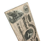 Antique 1864 Confederate Bank Note $100