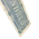Antique 1864 Confederate Bank Note $100