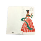 Vintage Black Americana African American Holiday Greeting Card