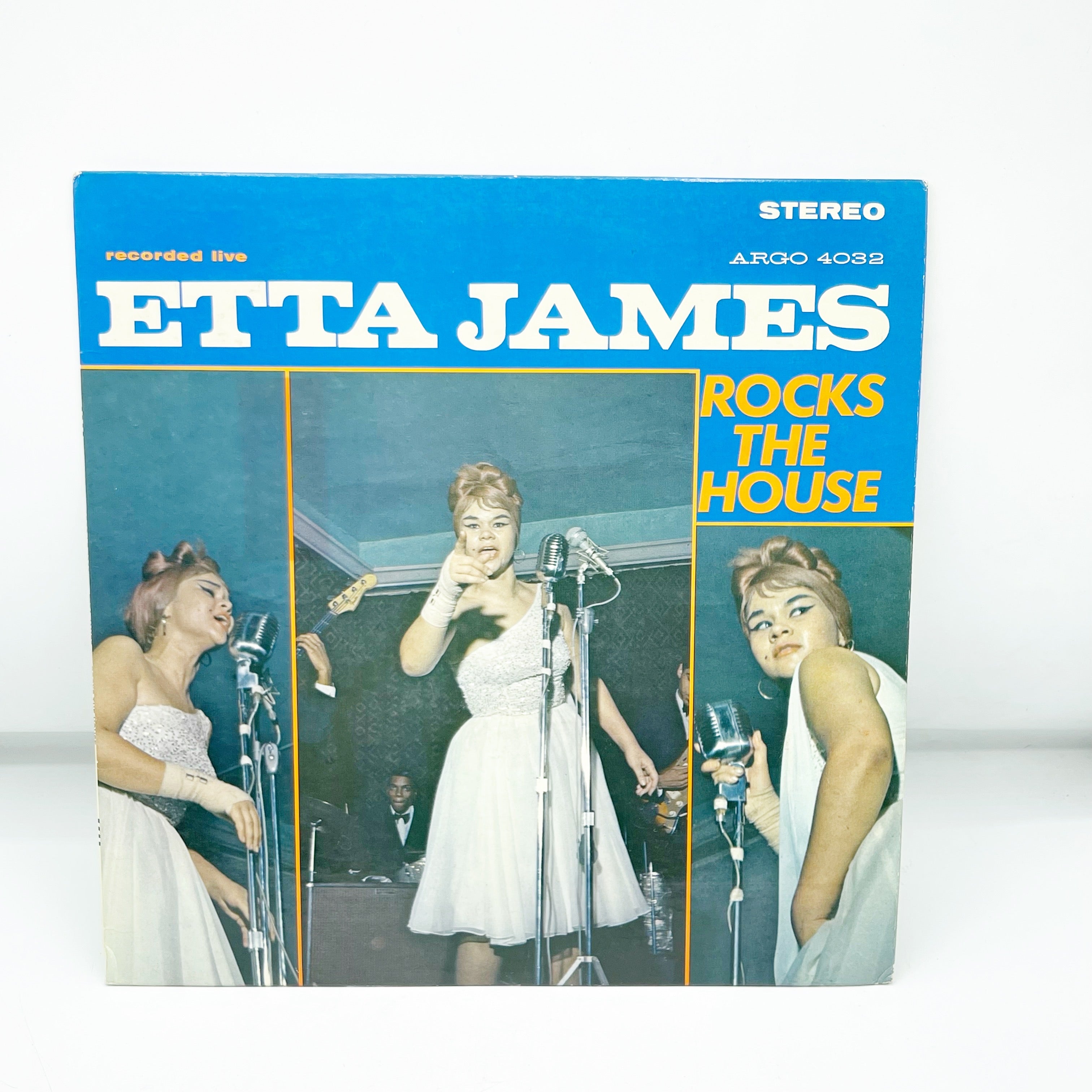 Vintage 1964 Etta James “Rocks the House” LP Record