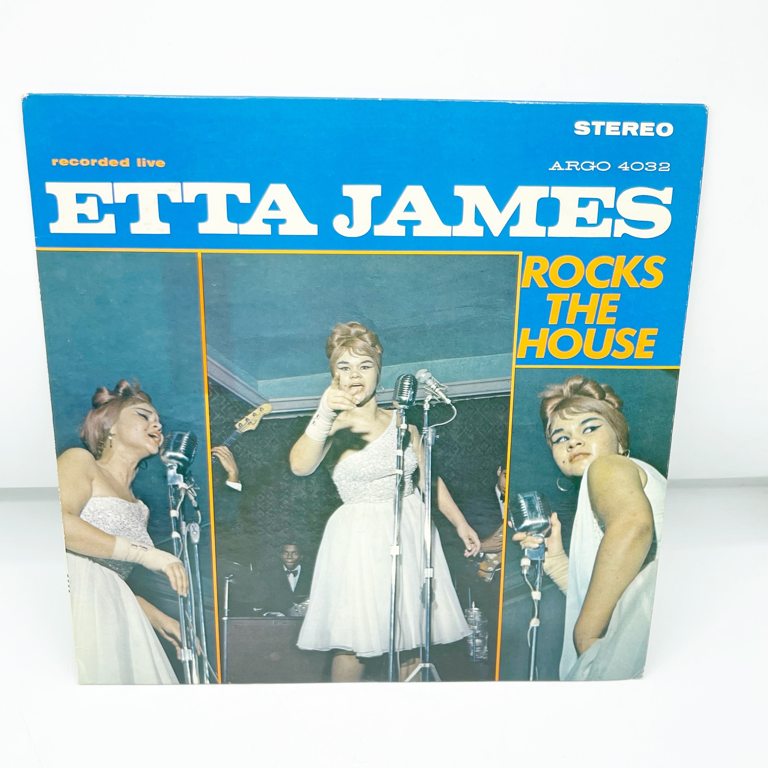 Vintage 1964 Etta James “Rocks the House” LP Record