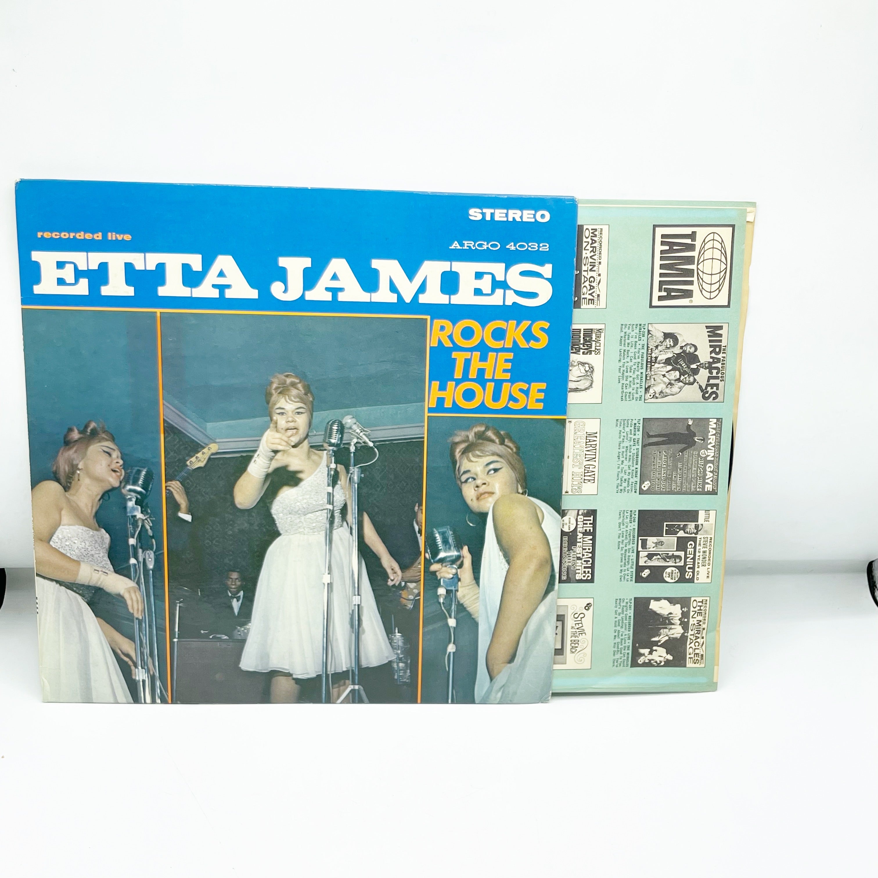 Vintage 1964 Etta James “Rocks the House” LP Record