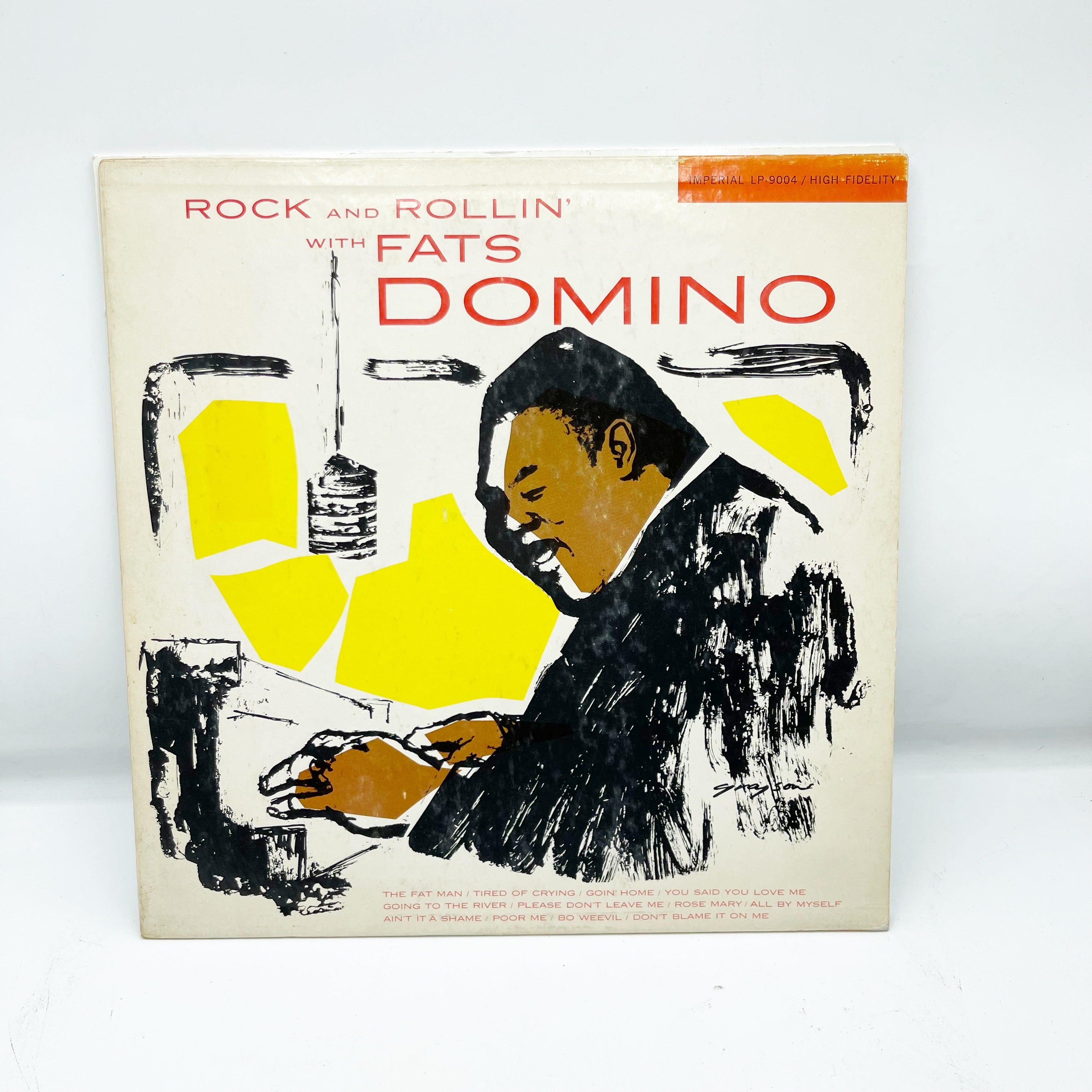 Vintage Rock and Rollin’ With Fats Domino 1956 Record