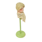 Vintage 1920’s-30’s Side Eye Doll Head Wig/ Hat Stand