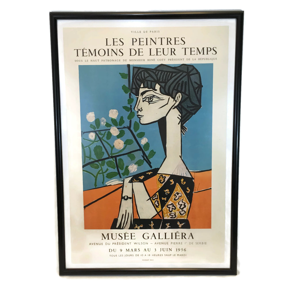 Vintage 1956 Musee Galliera Pablo Picasso Poster
