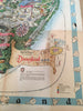 Vintage 1962 Disneyland Park Map