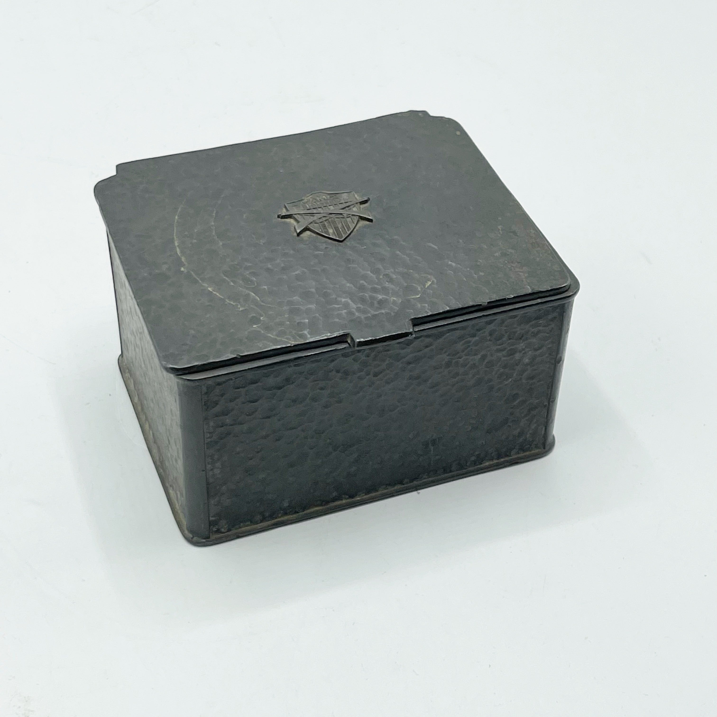 Antique World War 1 Weiduch Bros Hinged Metal Box