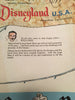 Vintage 1962 Disneyland Park Map