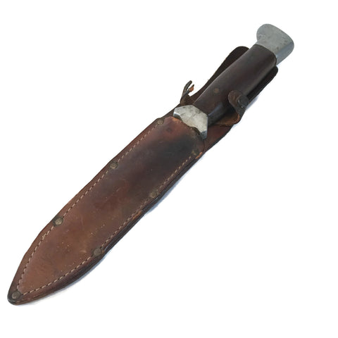 Vintage WW2 Fighting Knife With Sheath