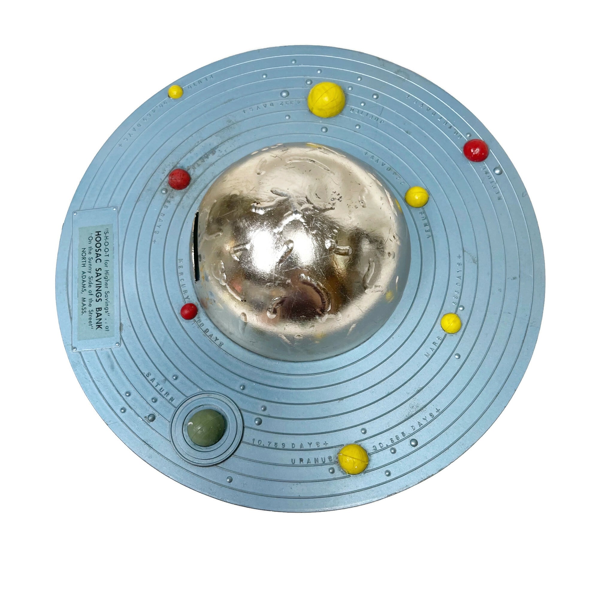Vintage made for Hoosac Savings Solar System/ Planet Bank