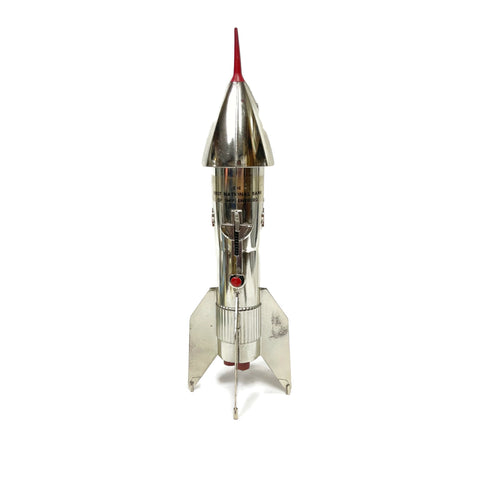 Vintage Mid Century Astro Rocket Ship Bank