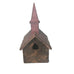 Antique Wood Carved Wooden Bird House