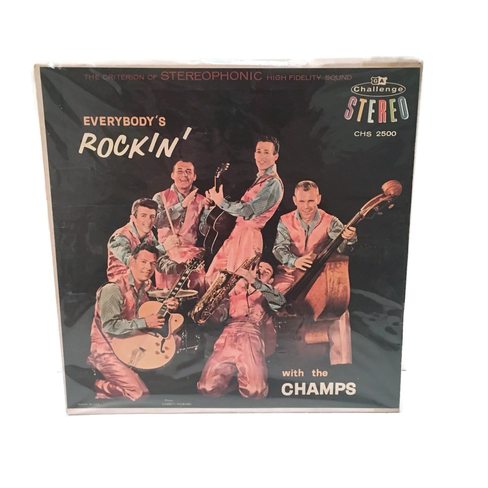 Champs: Everybody's Rockin' original vinyl LP record