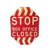 Vintage Stop Box Office Closed Sign