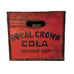 Vintage Royal Crown Wooden Crate