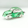 Vintage Volkswagen Beetle Green Glass German Christmas Ornament