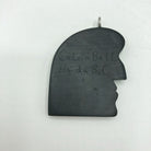 Vintage Carved Argillite Totem Pendant By Calvin Bell Haida B.C.