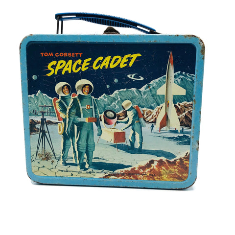 Vintage Space Cadet Lunch Box with Thermos