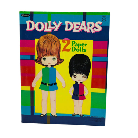 Vintage Dolly Dears Paper Dolls Uncut Booklet