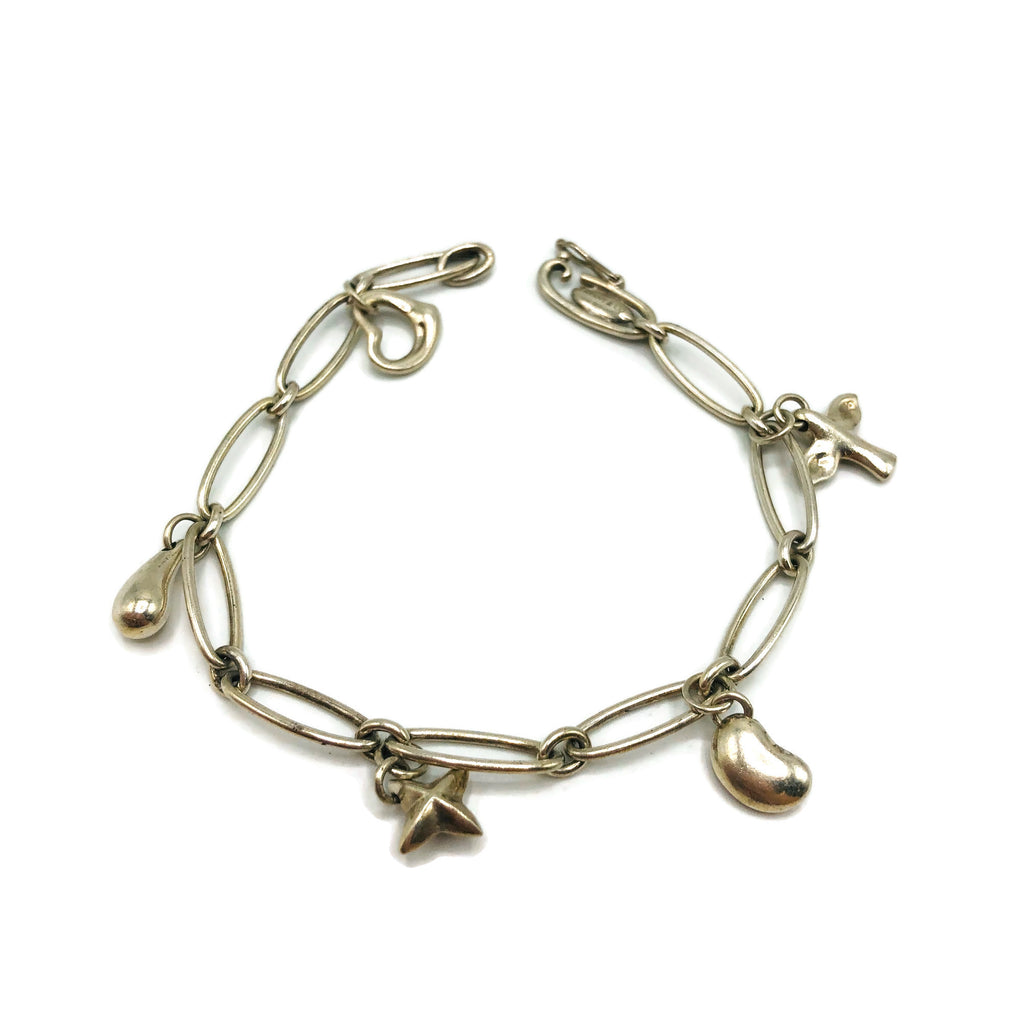 Tiffany & Co. Sterling Silver Links Charm Bracelet