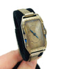 Art Deco Diamond & Sapphire 14K White Gold Watch