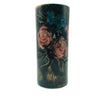 Vintage Floral Sascha Brastoff Ceramic Cylinder Floral Vase