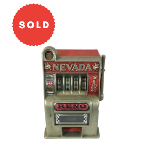 Vintage Children's Toy Slot Machine