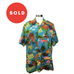 1970's Pop Art Guam Hawaiian Style Shirt