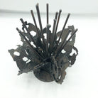 Vintage Brutalist Cattail Sculpture