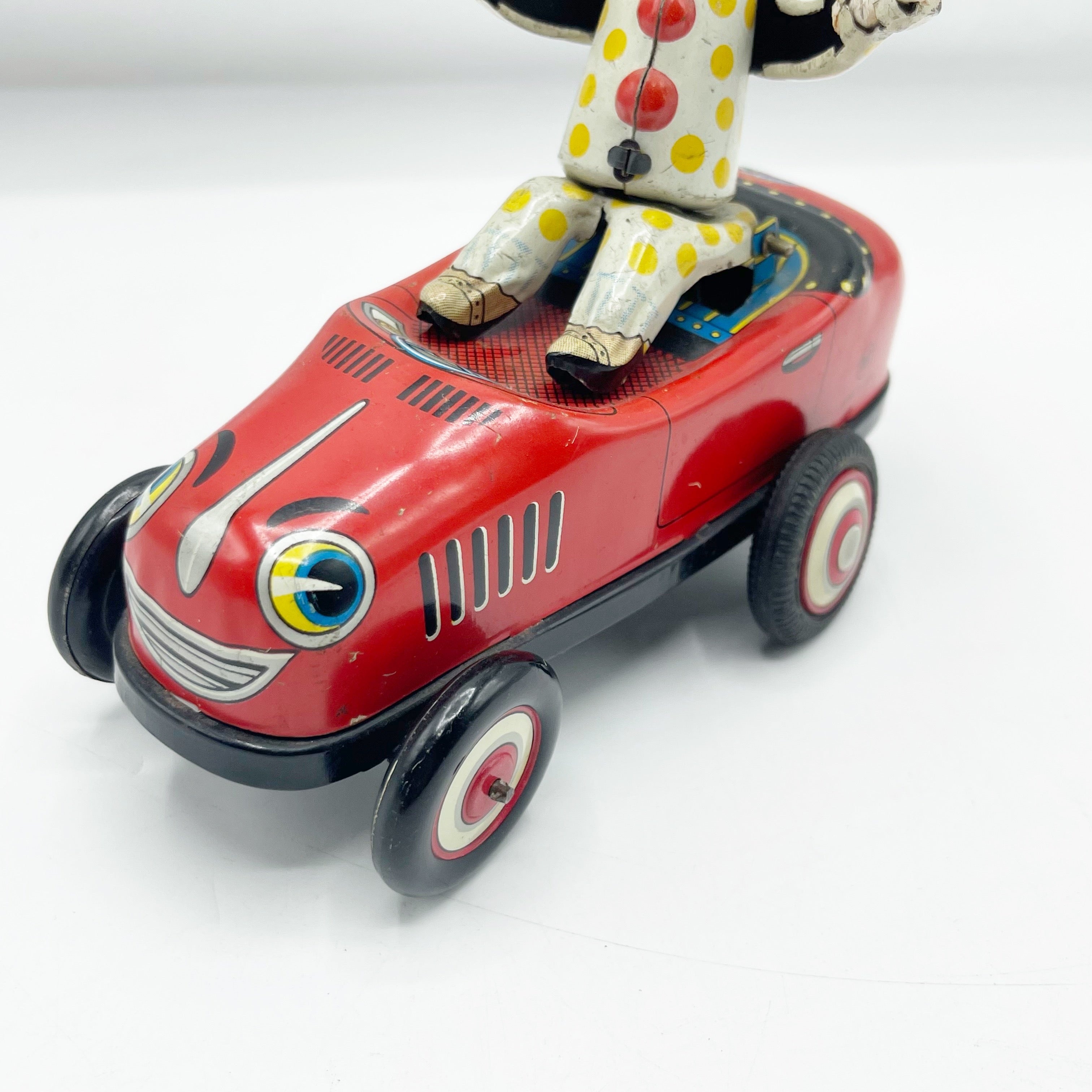 Rare Vintage TET Wheelie Friction Toy