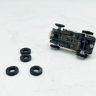 Vintage Aurora HO Scale White Roadster Slot Car