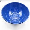 Vintage 1930’s Bauer Pottery Royal Blue Footed Salad/ Punch Bowl