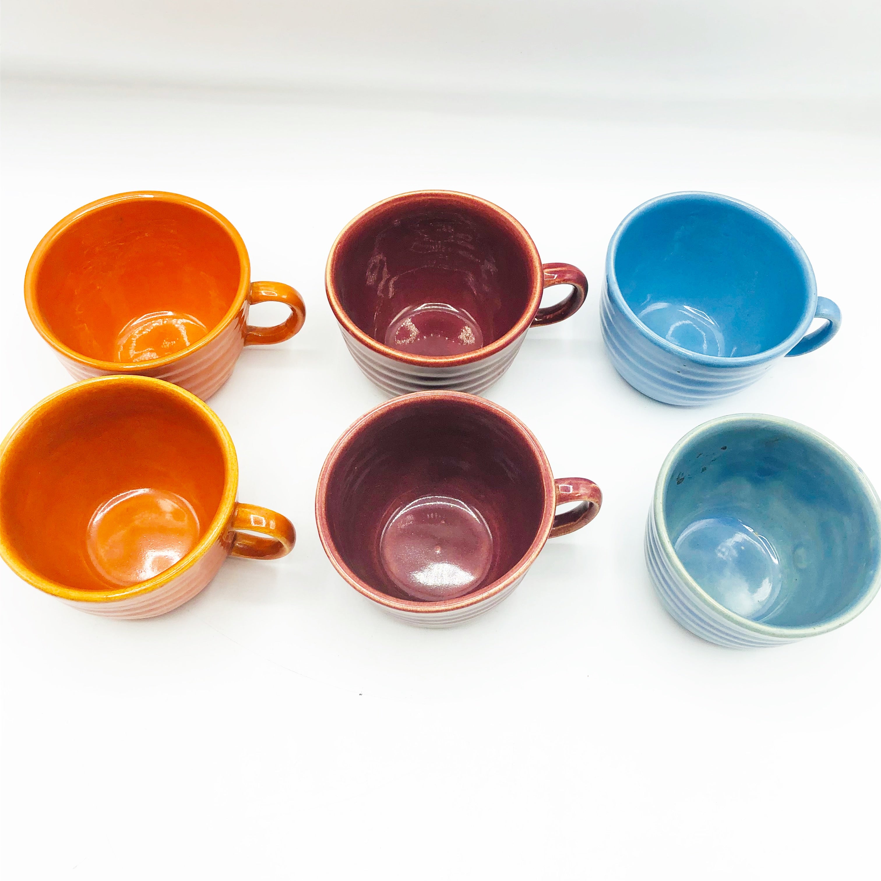 Bauer Punch Bowl Cups