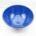 Vintage 1930’s Bauer Pottery Royal Blue Footed Salad/ Punch Bowl