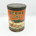 Vintage 1925 Berma Coffee Can With Litho Graphics