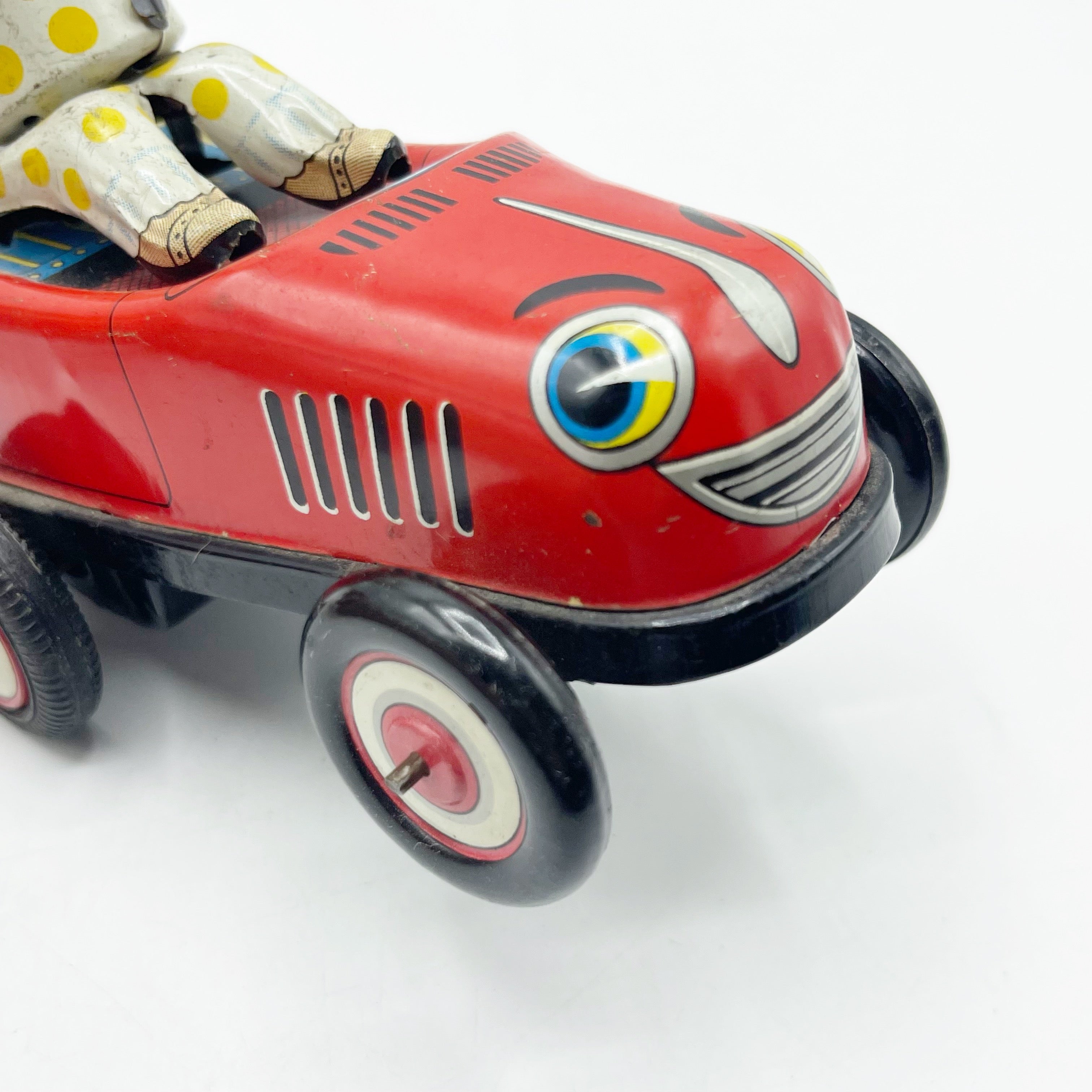 Rare Vintage TET Wheelie Friction Toy
