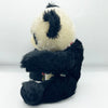 Vintage 14" Panda Teddy Bear W/ Tag & Bow By Herman W.
