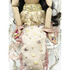 Local Artist Embellished Mermaid Bed Doll